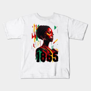 juneteeth 06/19/2023- emancipation of enslaved African Americans 06/19/2023 Kids T-Shirt